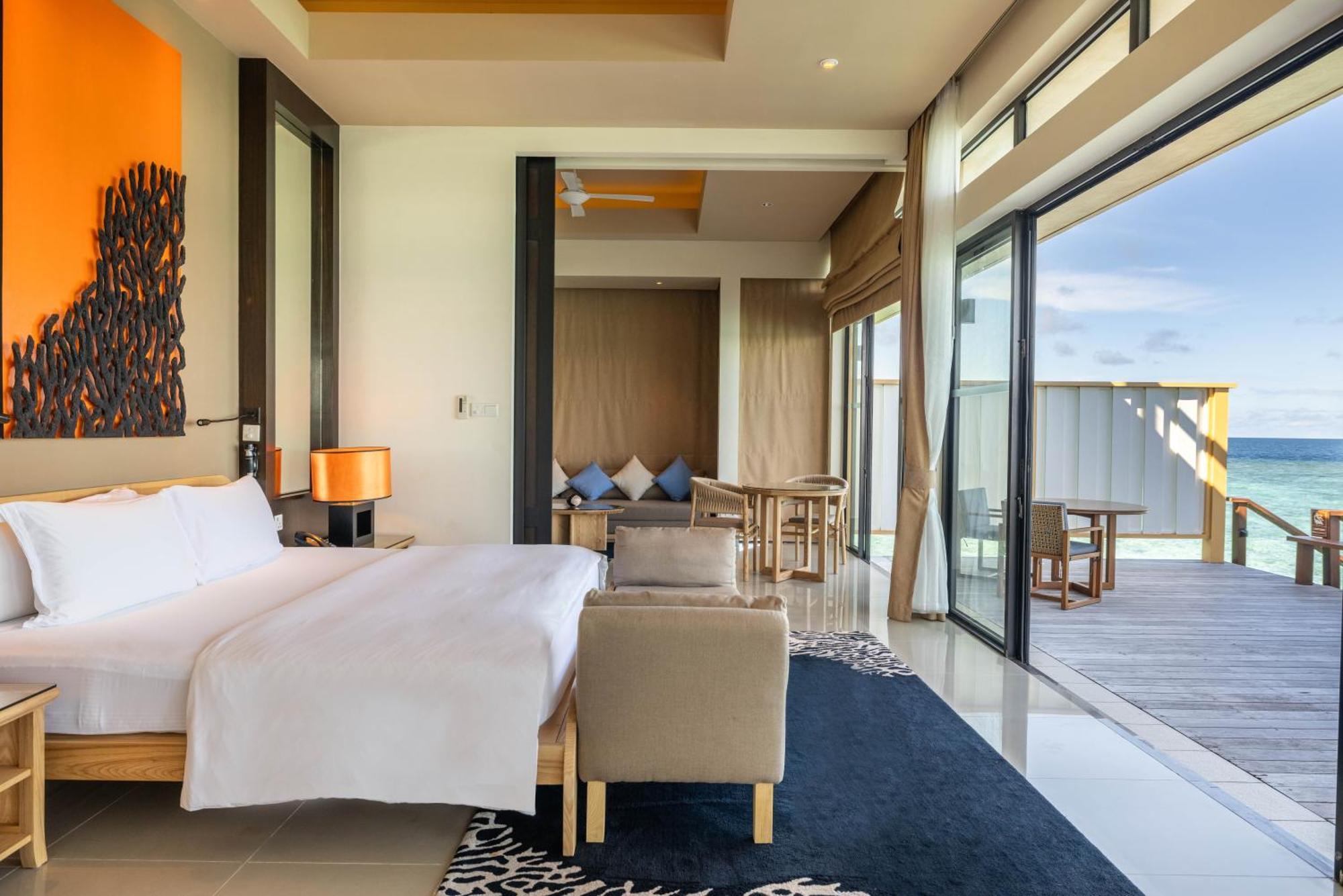 Angsana Velavaru In-Ocean Villas - All-Inclusive Select, Book Now & Enjoy 20 Percent Off Seaplane Transfer For Stays In 2025 Hulhudheli Luaran gambar
