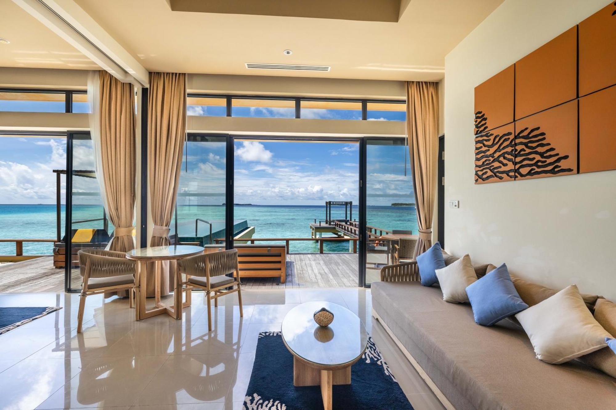 Angsana Velavaru In-Ocean Villas - All-Inclusive Select, Book Now & Enjoy 20 Percent Off Seaplane Transfer For Stays In 2025 Hulhudheli Luaran gambar