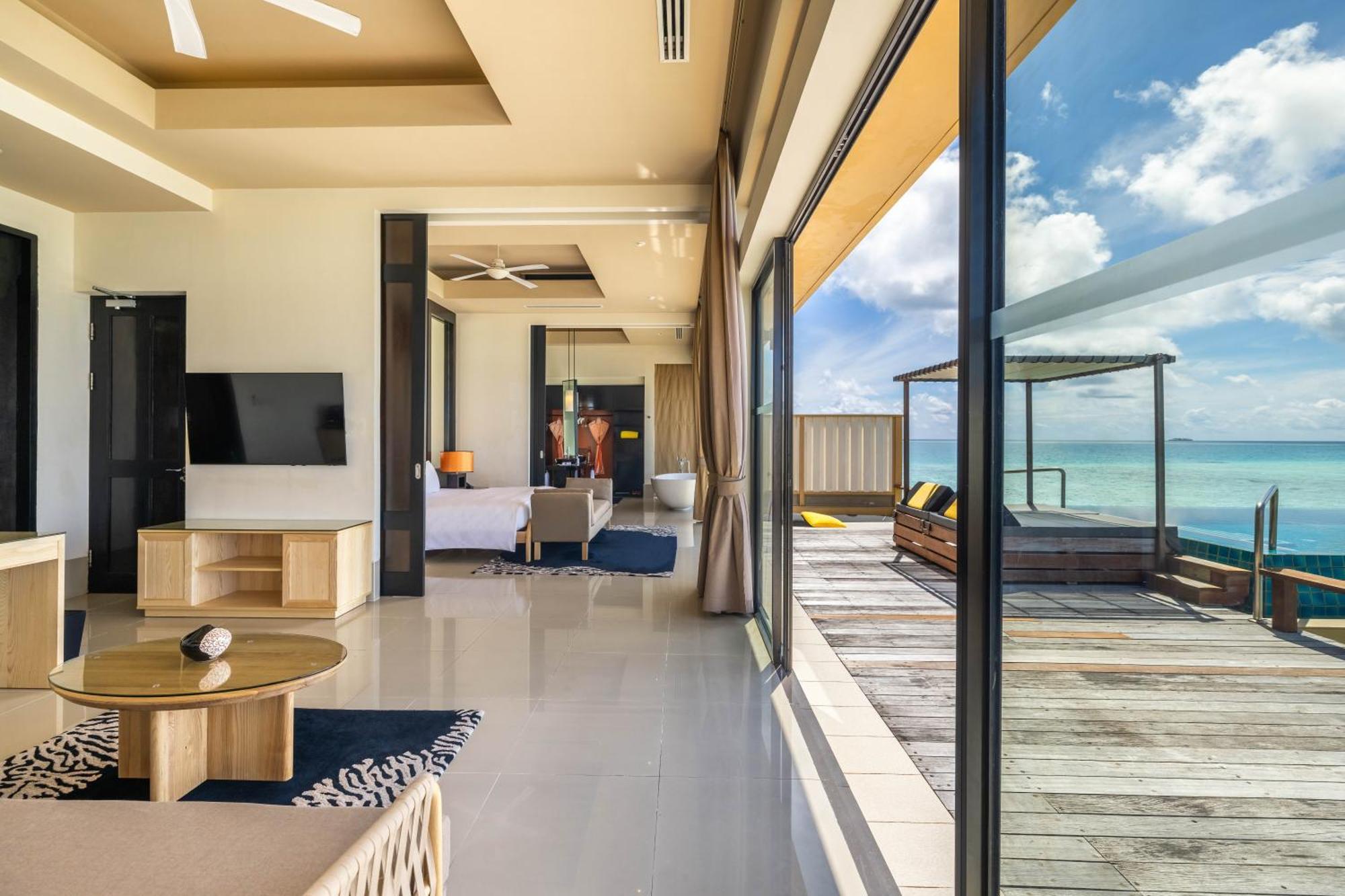 Angsana Velavaru In-Ocean Villas - All-Inclusive Select, Book Now & Enjoy 20 Percent Off Seaplane Transfer For Stays In 2025 Hulhudheli Luaran gambar